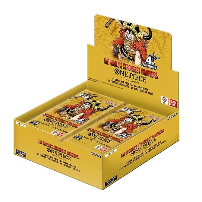 One Piece OP-17 The World's Strongest Warriors English booster box