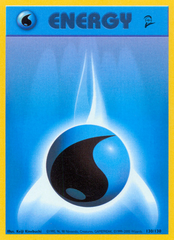 Base Set 2 #130 — Water Energy (Common)