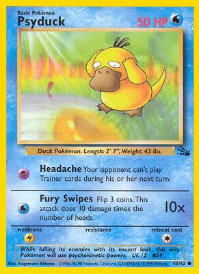 Psyduck #53 Fossil (English, Vintage WotC)