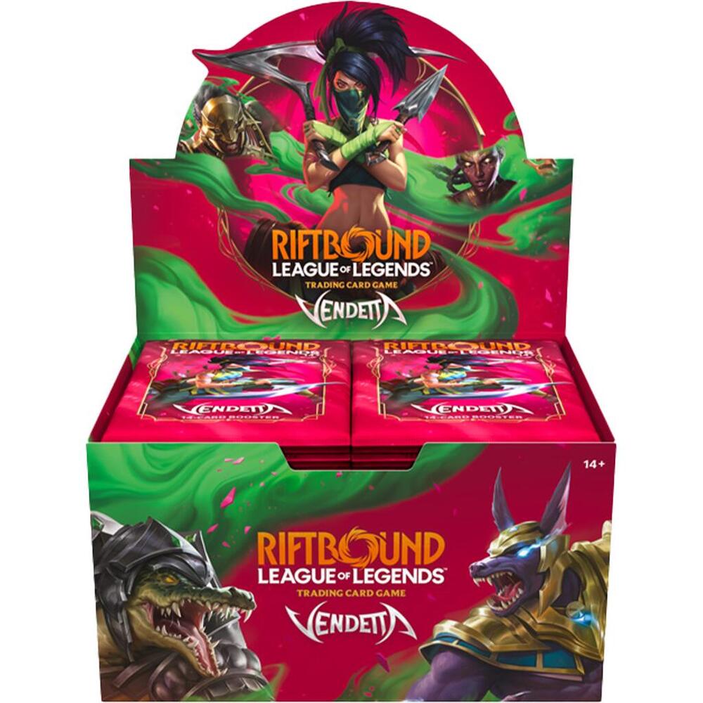 Riftbound League of Legends TCG Vendetta Booster Box