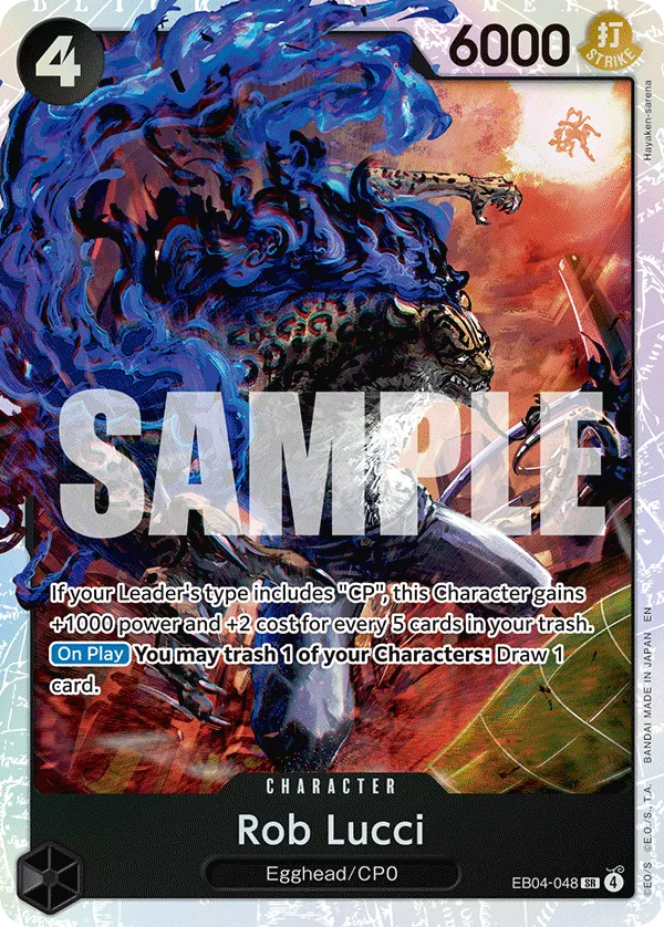 EB04-048 — Rob Lucci (SR Foil, English)