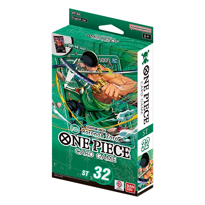 ST32 Roronoa Zoro Starter Deck (English, Sealed) [Pre-Order]