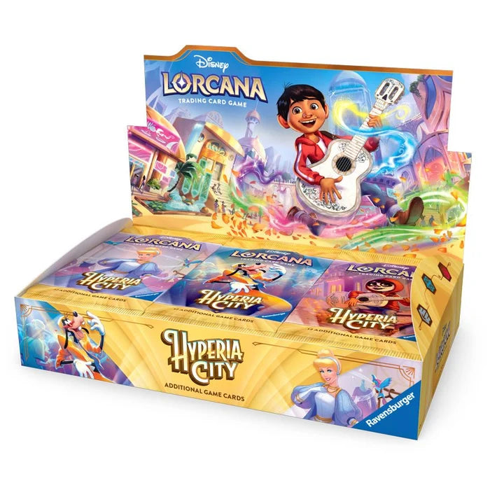 Lorcana — Hyperia City Booster Box (English) [PRE-ORDER]