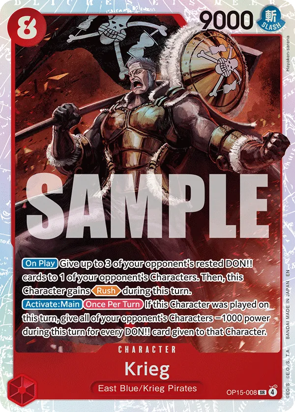 Krieg OP15-008 Alternate Art