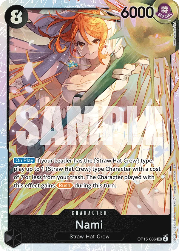 OP15-086 — Nami (SR Foil, English)