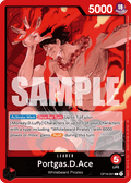 One Piece OP16-001 Portgas.D.Ace Leader Alt Art English