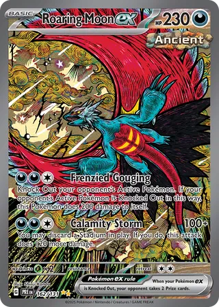 Roaring Moon ex 162/131 Special Illustration Rare