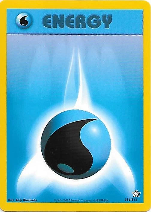 Neo Genesis #111 — Water Energy (Common)