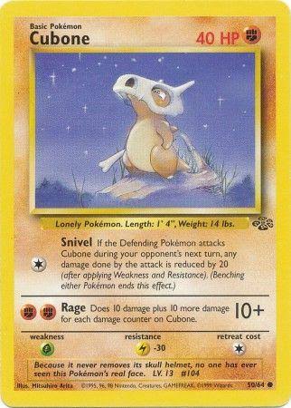 Jungle #50 — Cubone (Common)