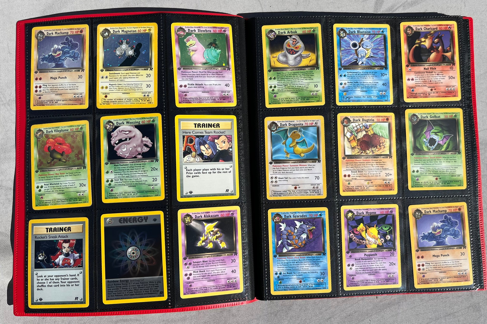Team Rocket 1st Edition Complete Set 83/82 (2000, Vintage WotC) [SPECIAL ORDER]