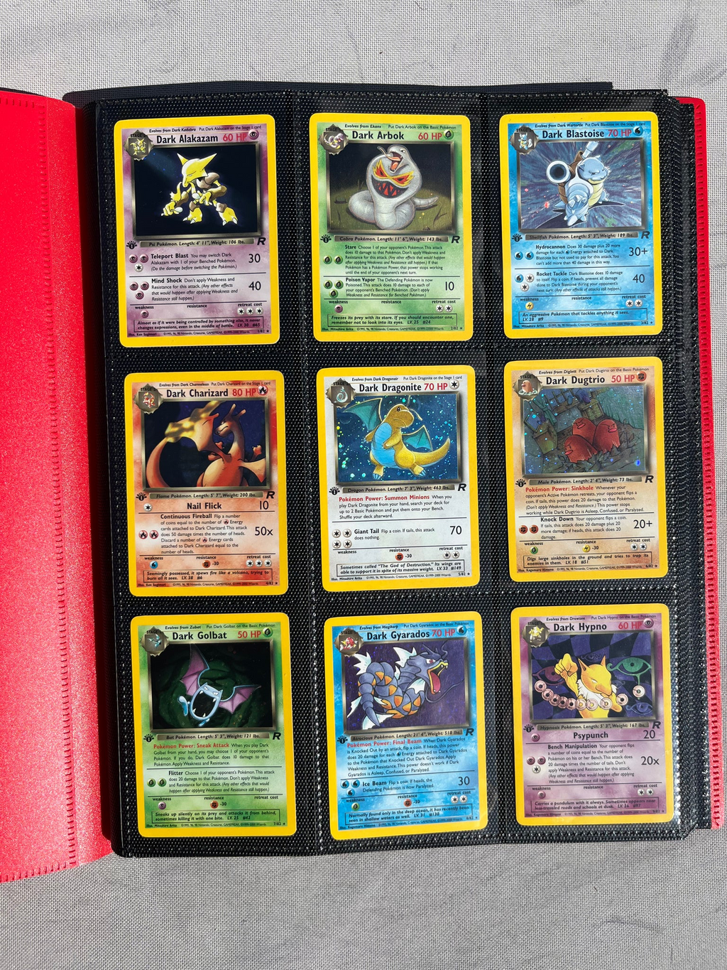 Team Rocket 1st Edition Complete Set 83/82 (2000, Vintage WotC) [SPECIAL ORDER]