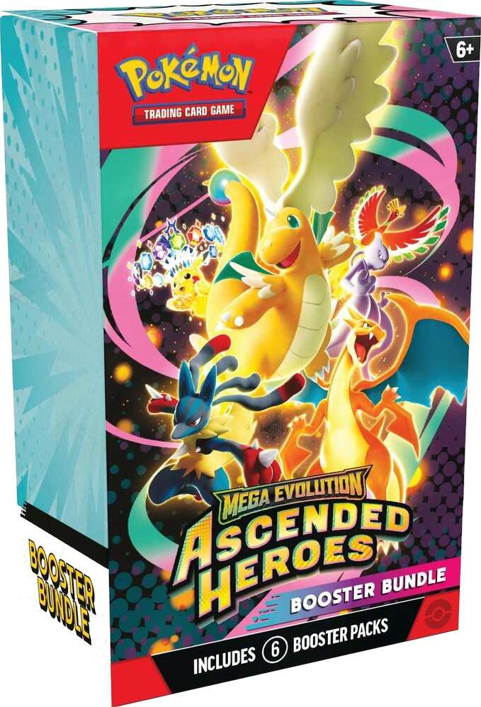 Mega Evolution — Ascended Heroes Booster Bundle (6 Packs, English)