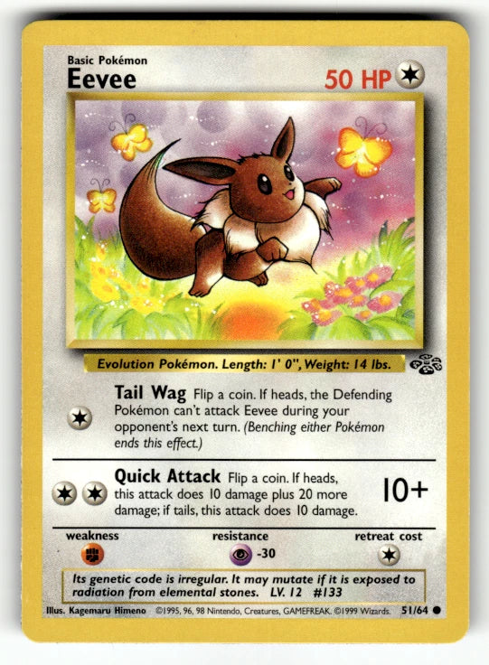 Jungle #51 — Eevee (Common)