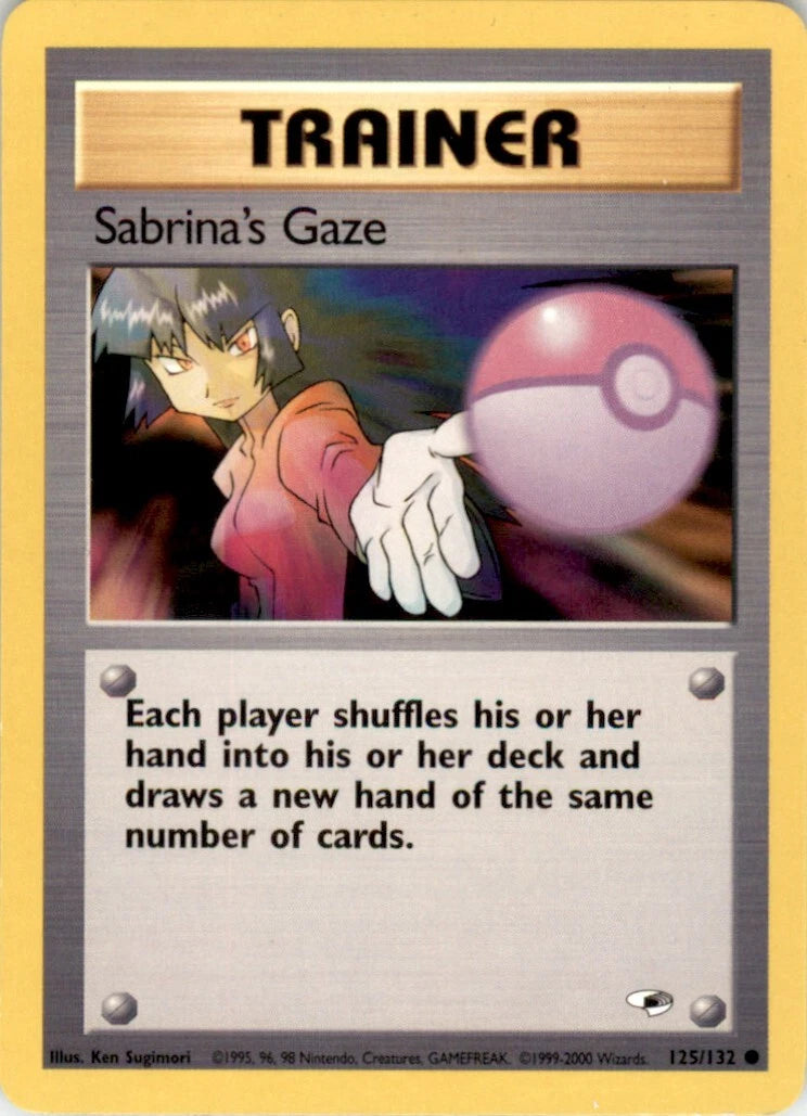 Gym Heroes #125 — Sabrina's Gaze (Common)
