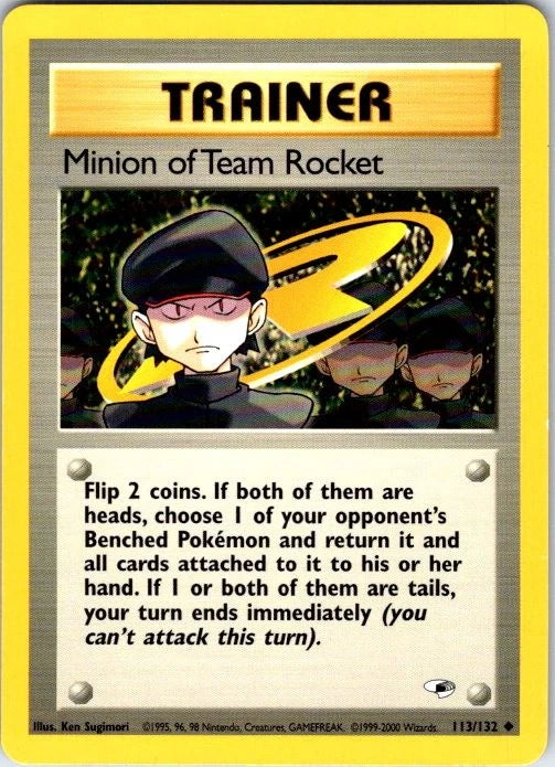 Gym Heroes #113 — Minion of Team Rocket
