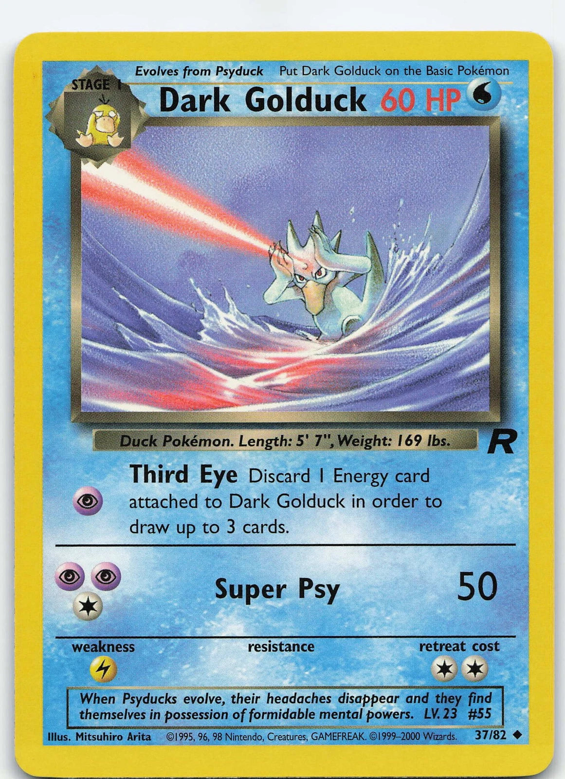 Team Rocket #37 — Dark Golduck (Uncommon)