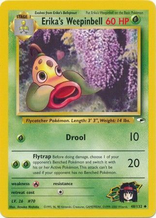 Erika's Weepinbell Gym Heroes 48 Unlimited