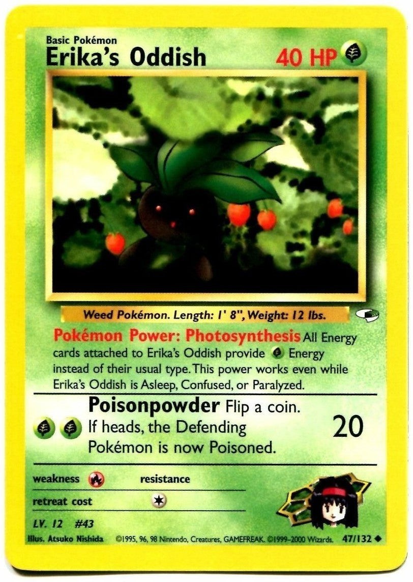 Erika's Oddish Gym Heroes 47 Unlimited